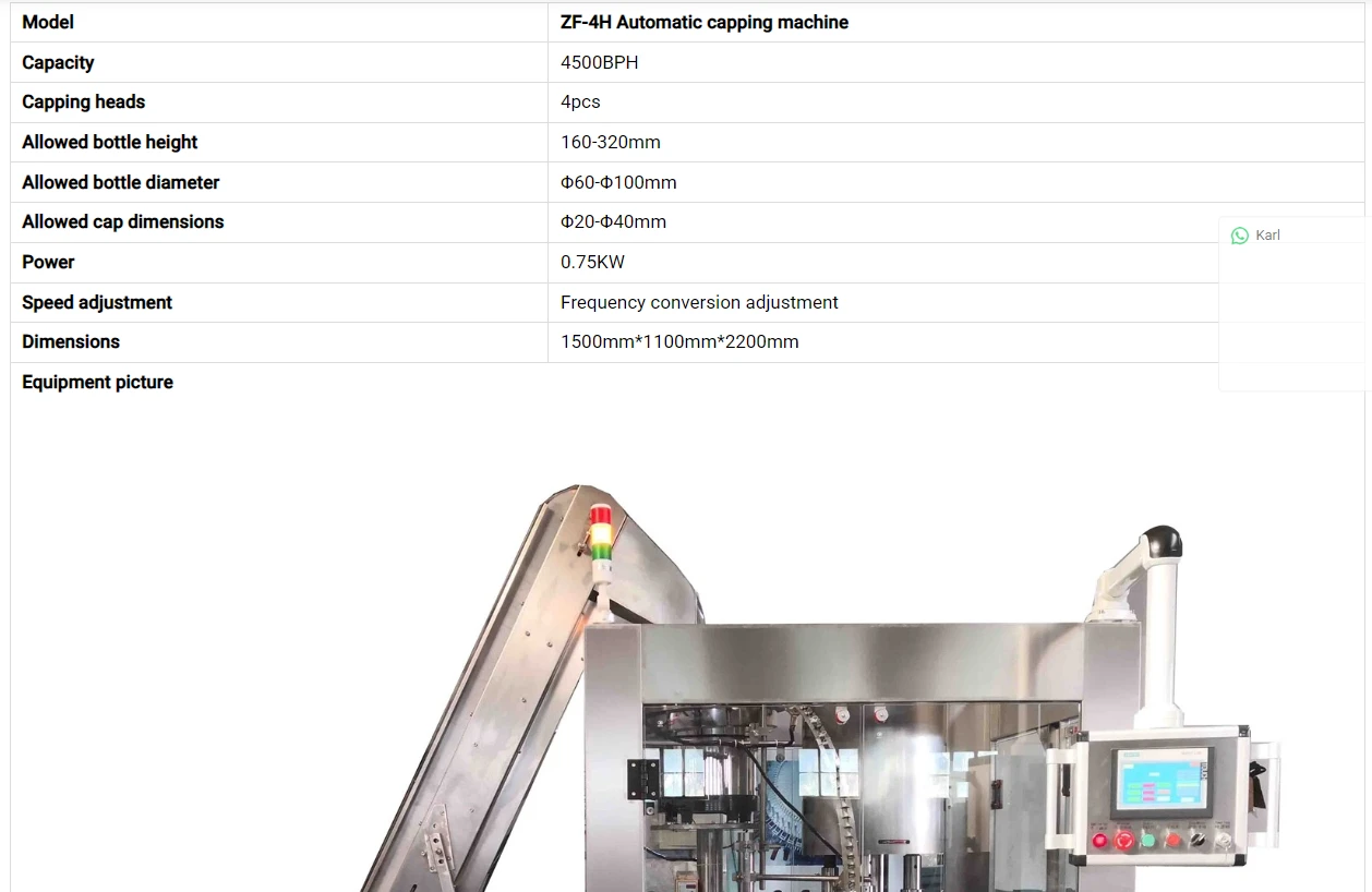 Compact 4-Head Ring-Pull Capping Machine for Glass Bottles 4500BPH 3 Compact 4-Head Ring-Pull Capping Machine for Glass Bottles 4500BPH 3