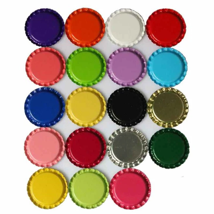 Tinplate Water Soft Drink Bottle Metal Crown Cap